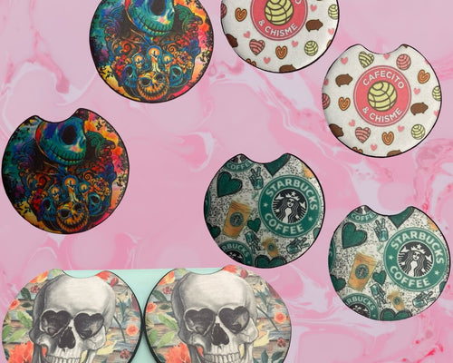 Personalized Car Coasters image 1